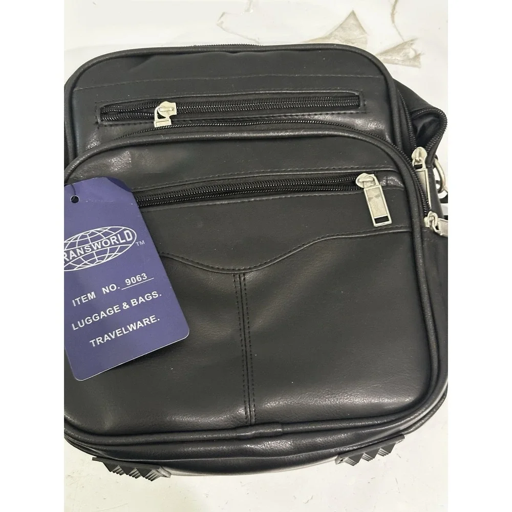 Transworld Travel wear Black Shoulder Bag‎ Item 9063 Crossbody
